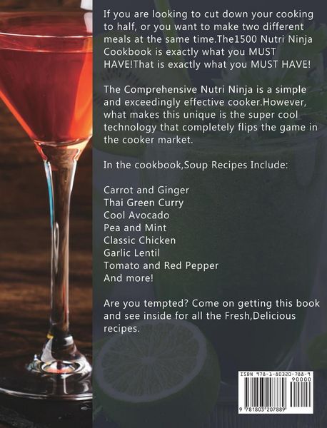 Produktbild: 1500 Nutri Ninja Cookbook
