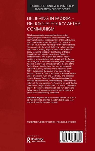 Produktbild: Believing in Russia - Religious Policy after Communism