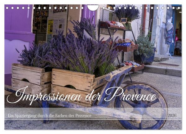 Produktbild: Impressionen der Provence (Wandkalender 2026 DIN A4 quer), CALVENDO Monatskalender