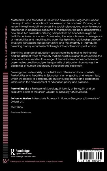 Produktbild: Materialities and Mobilities in Education