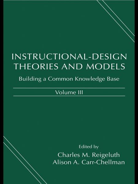 Produktbild: Instructional-Design Theories and Models, Volume III