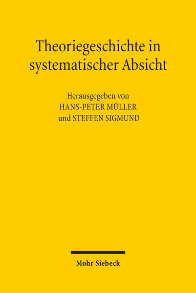 Produktbild: Theoriegeschichte in systematischer Absicht