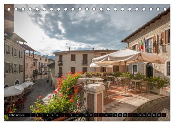 Produktbild: Gardasee - Impressionen aus der Lombardei (Tischkalender 2026 DIN A5 quer), CALVENDO Monatskalender
