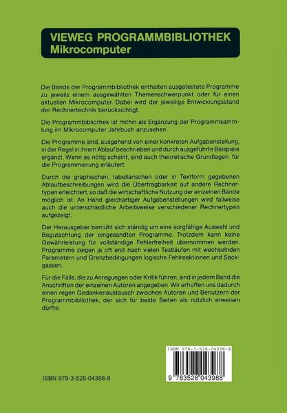 Produktbild: BASIC-Programme zur Regelungstechnik
