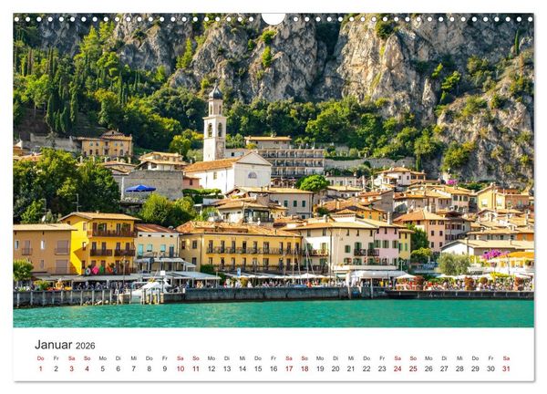 Produktbild: Limone sul Garda - Traumreiseziel (Wandkalender 2026 DIN A3 quer), CALVENDO Monatskalender