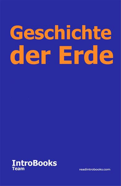 Produktbild: Geschichte der Erde
