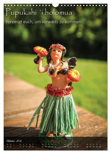 Produktbild: Hula Dancer - Hawaiianische Weisheiten (Wandkalender 2026 DIN A3 hoch), CALVENDO Monatskalender