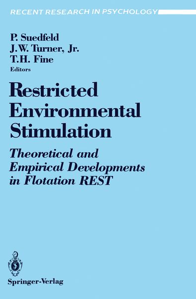 Produktbild: Restricted Environmental Stimulation