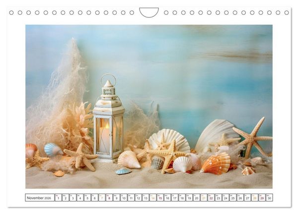 Produktbild: Meerestr&auml;ume (Wandkalender 2026 DIN A4 quer), CALVENDO Monatskalender