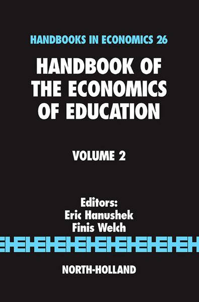 Produktbild: Handbook of the Economics of Education