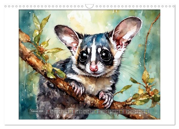 Produktbild: Liebenswerte Beuteltiere (Wandkalender 2026 DIN A3 quer), CALVENDO Monatskalender