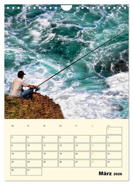 Produktbild: Angeln - extrem faszinierend (Wandkalender 2026 DIN A4 hoch), CALVENDO Monatskalender