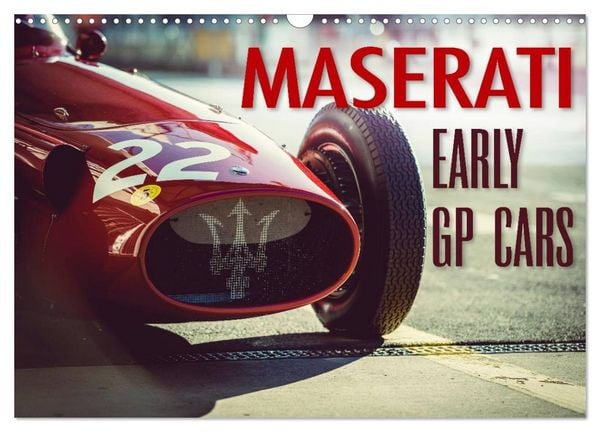 Produktbild: Maserati - Early GP Cars (Wall Calendar 2026 DIN A3 landscape), CALVENDO 12 Month Wall Calendar