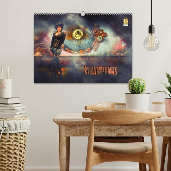Produktbild: Steampunks (Wandkalender 2026 DIN A3 quer), CALVENDO Monatskalender