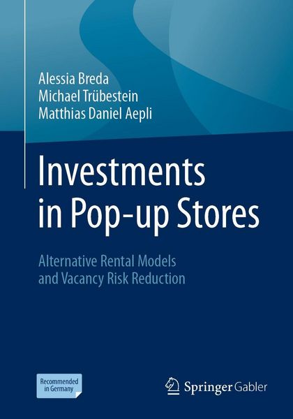 Produktbild: Investments in Pop-up Stores