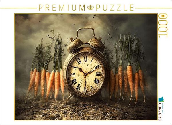 Produktbild: CALVENDO Puzzle Stramme Karotten | 1000 Teile Lege-Gr&ouml;&szlig;e 64x48cm Foto-Puzzle f&uuml;r gl&uuml;ckliche Stunden