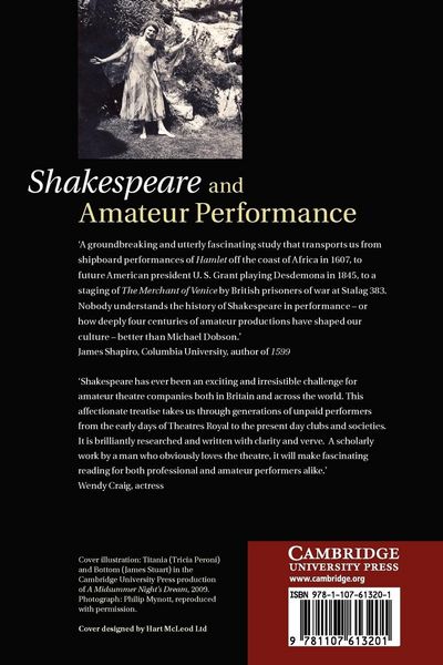 Produktbild: Shakespeare and Amateur Performance