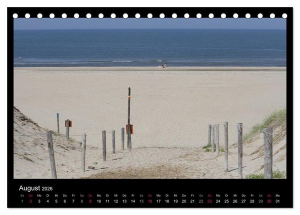 Produktbild: Texel, eine Perle Hollands (Tischkalender 2026 DIN A5 quer), CALVENDO Monatskalender