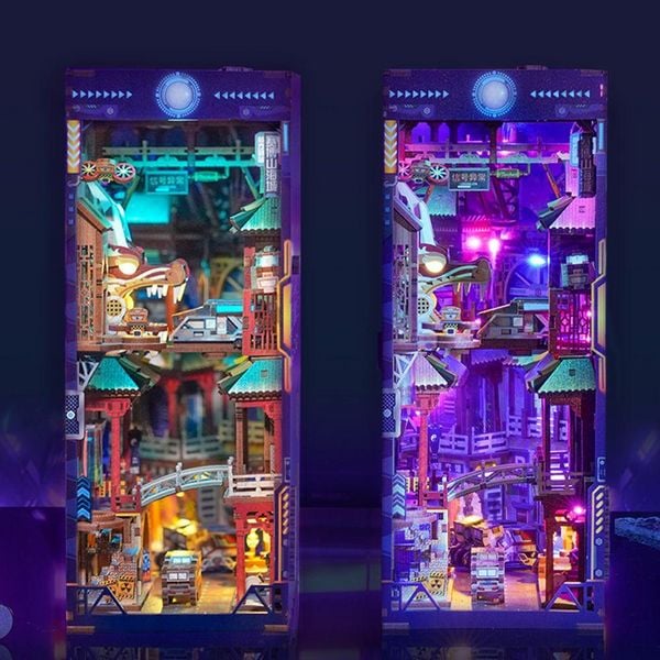 Produktbild: Book Nook DIY B&uuml;cherecke Cyber City
