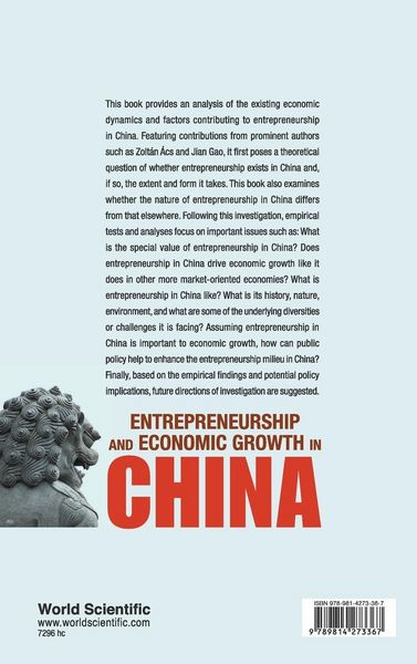 Produktbild: Entrepreneurship and Economic Growth in China