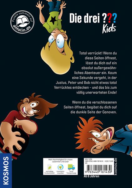 Produktbild: Die drei ??? Kids, Das verr&uuml;ckteste Buch aller Zeiten