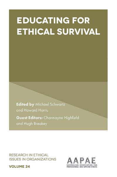 Produktbild: Educating For Ethical Survival