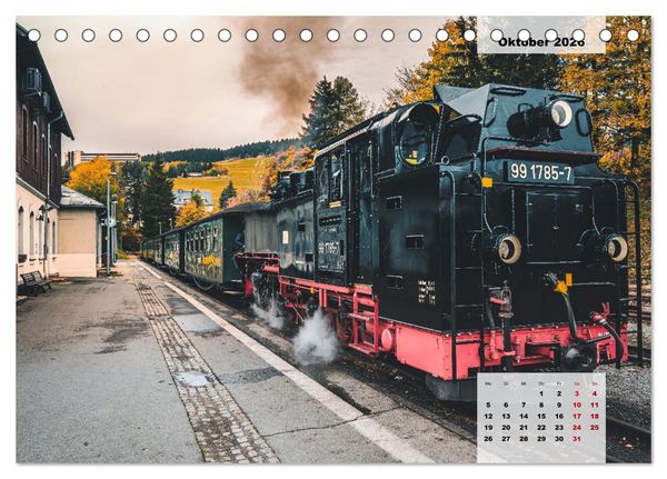 Produktbild: Oberwiesenthal und der Fichtelberg im Erzgebirge (Tischkalender 2026 DIN A5 quer), CALVENDO Monatskalender