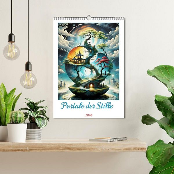 Produktbild: Portale der Stille (Wandkalender 2026 DIN A3 hoch), CALVENDO Monatskalender