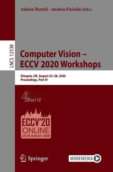 Produktbild: Computer Vision - ECCV 2020 Workshops