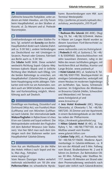 Produktbild: TRESCHER Reisef&uuml;hrer Polnische Ostseek&uuml;ste