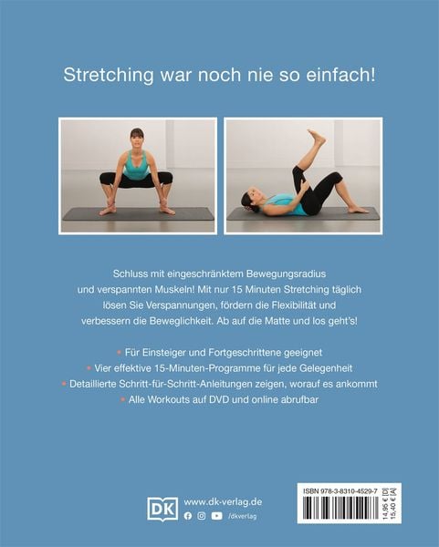 Produktbild: 15 Minuten Stretching f&uuml;r jeden Tag