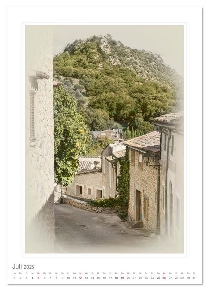 Produktbild: Durch das romantische Mallorca (Tischkalender 2026 DIN A5 hoch), CALVENDO Monatskalender