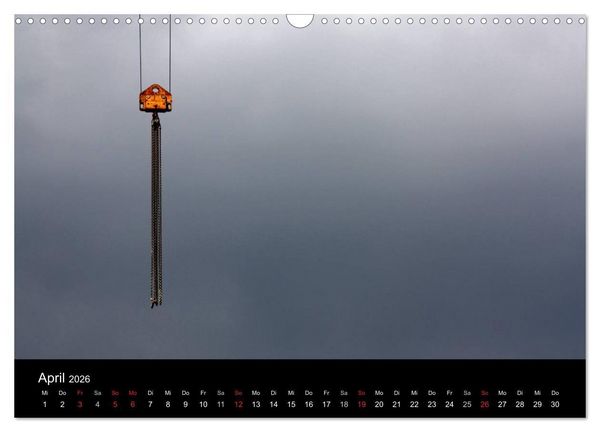 Produktbild: Baustellen (Wandkalender 2026 DIN A3 quer), CALVENDO Monatskalender