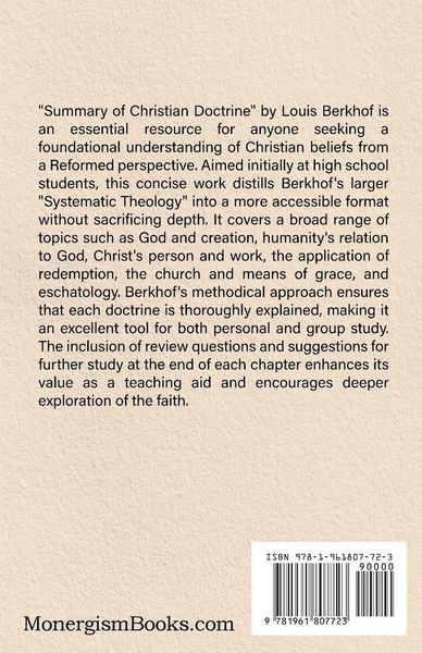 Produktbild: Summary of Christian Doctrine