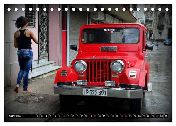 Produktbild: Auto-Legenden: WILLYS (Tischkalender 2026 DIN A5 quer), CALVENDO Monatskalender
