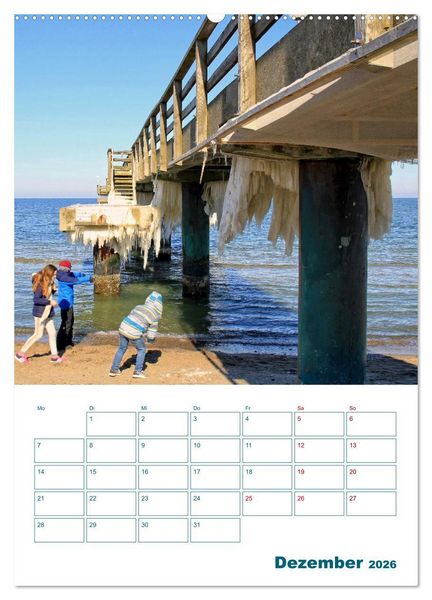 Produktbild: Ostseebad Rerik - Terminplaner (Wandkalender 2026 DIN A2 hoch), CALVENDO Monatskalender