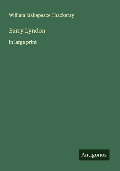 Produktbild: Barry Lyndon