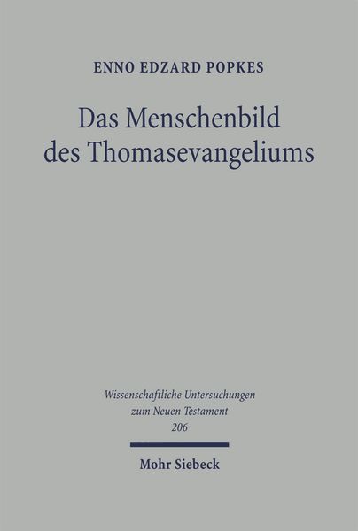 Produktbild: Das Menschenbild des Thomasevangeliums