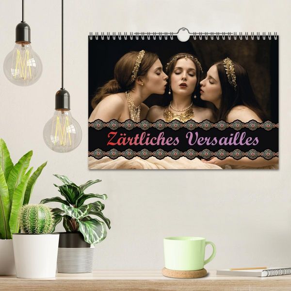 Produktbild: Z&auml;rtliches Versailles (Wandkalender 2026 DIN A4 quer), CALVENDO Monatskalender