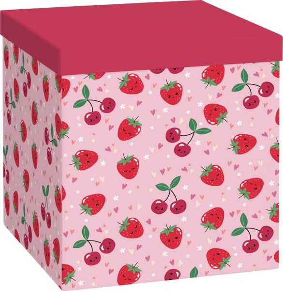 Produktbild: Geschenkbox Cube Yumi rosa