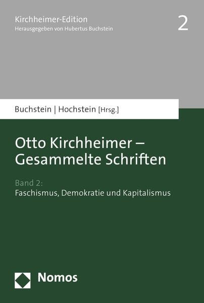 Produktbild: Otto Kirchheimer - Gesammelte Schriften