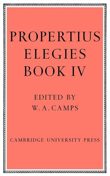 Produktbild: Propertius