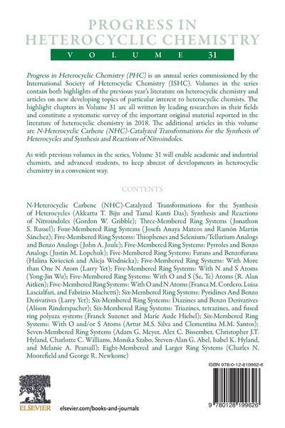 Produktbild: Progress in Heterocyclic Chemistry