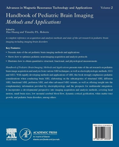 Produktbild: Handbook of Pediatric Brain Imaging