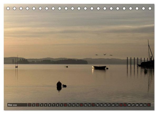 Produktbild: Zauberhafter Bodensee (Tischkalender 2026 DIN A5 quer), CALVENDO Monatskalender
