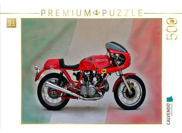 CALVENDO Puzzle Ein Motiv aus dem Kalender Ducati 900SS Königswelle | 500 Teile Lege-Größe 48 × 36 cm Foto-Puzzle für Erwachsene