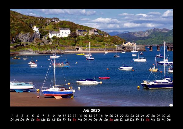 Produktbild: Boote 2025 Fotokalender DIN A3