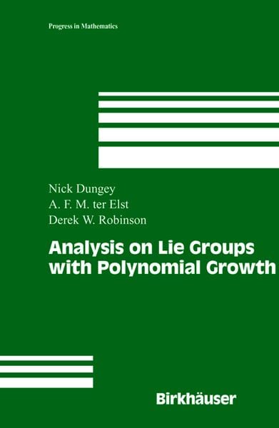 Produktbild: Analysis on Lie Groups with Polynomial Growth