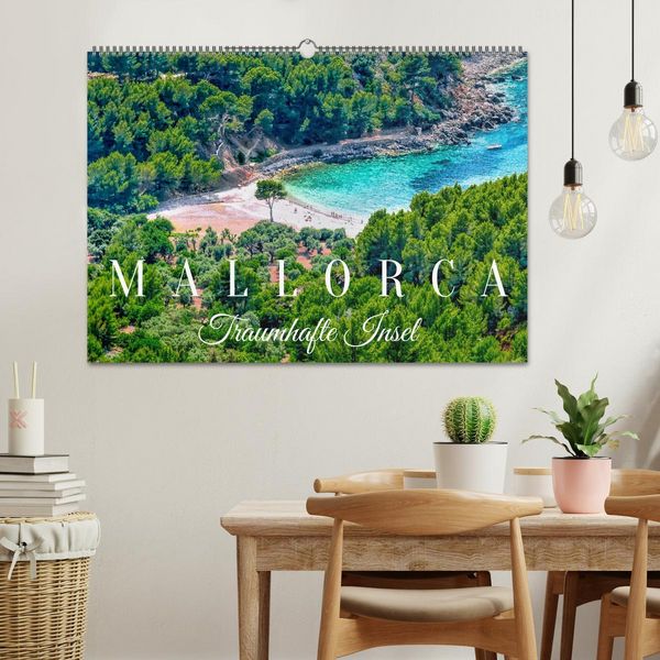 Produktbild: Mallorca Traumhafte Insel (Wandkalender 2026 DIN A2 quer), CALVENDO Monatskalender