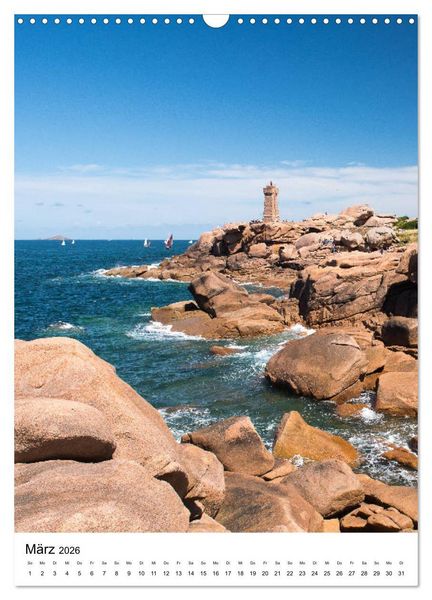 Produktbild: Du sch&ouml;ne Bretagne (Wandkalender 2026 DIN A3 hoch), CALVENDO Monatskalender